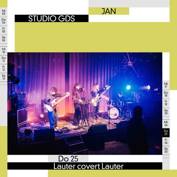 Studio GDS präsentiert Lauter covert Lauter