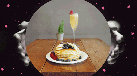 Januarlochkalender: Pancakes