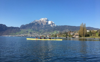 Voucher to take part in an introductory course to rowing in Lucerne