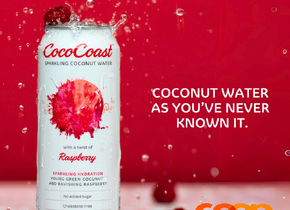 CocoCoast Sparkling Raspberry Coconut Water Launch....