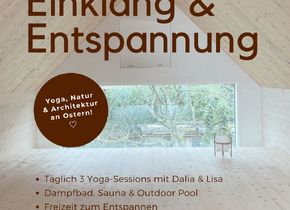 Yoga & Nature Retreat in Davos vom 28.-31.3.2024