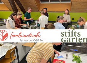 Foodsave-Kitchen-Battle im Stiftsgarten Bern