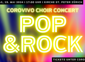 CoroVivo Chor-Konzert "Greatest Pop & Rock...