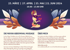 Mayan Abdominal Massage Self Care Workshop für Frauen