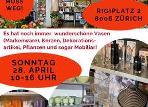 Im Innenhof vom Arche Brockenhaus: Frühlingsmarkt mit...