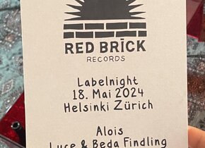 Red Brick Records Labelnacht