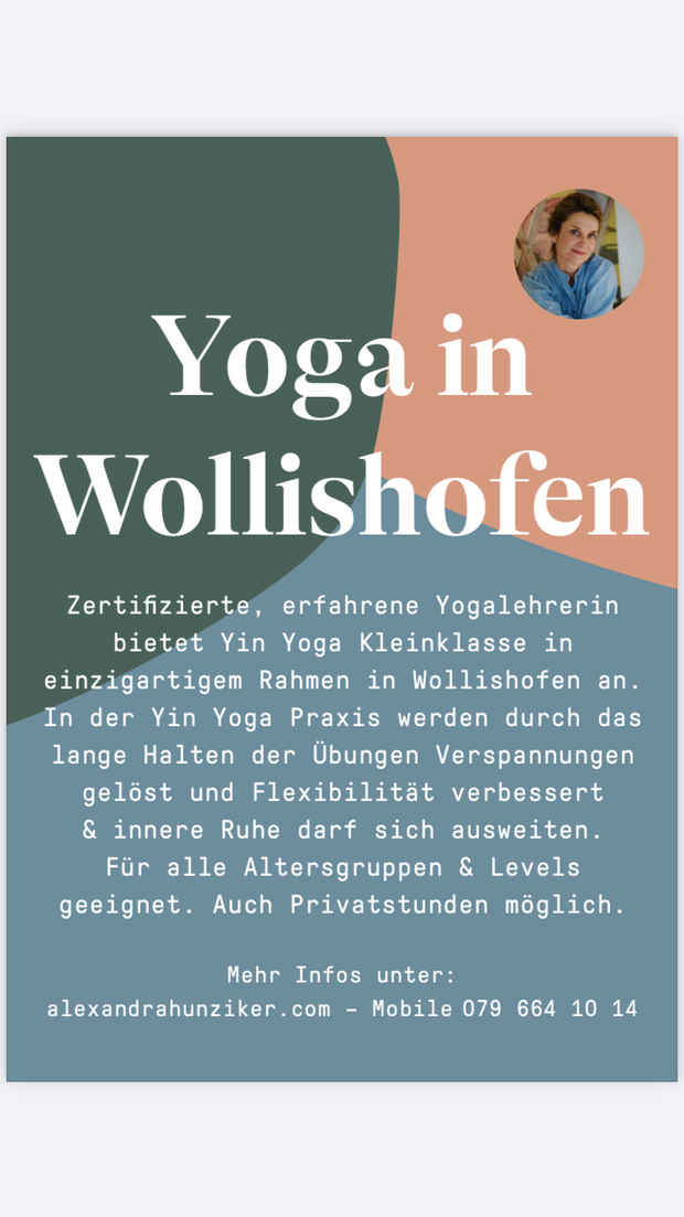 Yin Yoga in Wollishofen