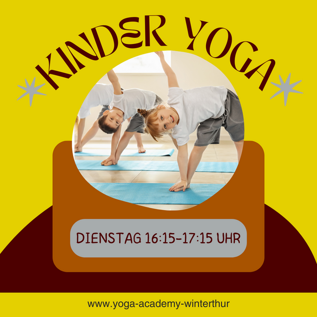 Kinder Yoga ab 7. Mai in der Yoga Academy Winterthur!