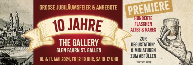 Grosse 10 Jahre-Jubiläumsfeier Glen Fahrn St. Gallen