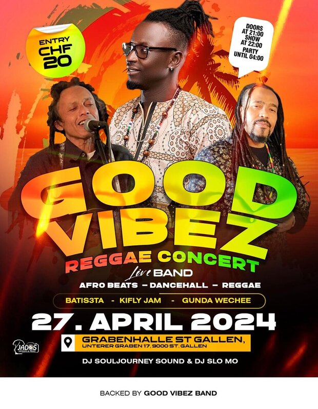 Good Vibez Reggae Concert