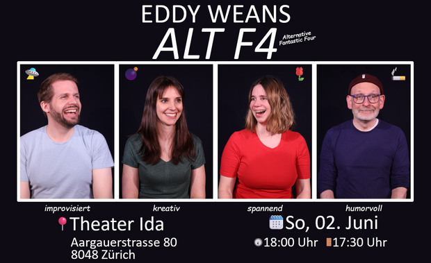 Eddy Weans präsentiert «Alt F4»