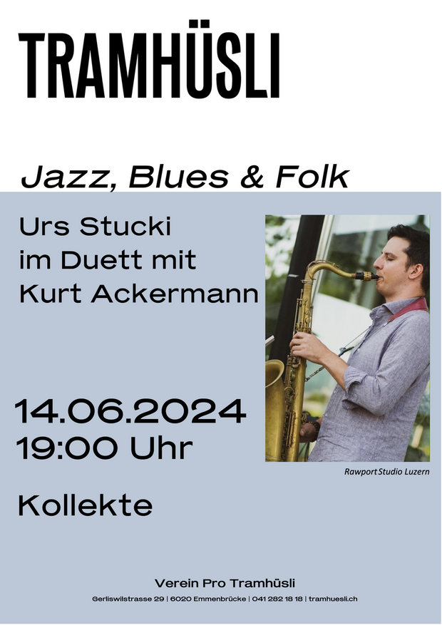 Jazz, Blues & Folk - Urs Stucki im Duett mit Kurt...