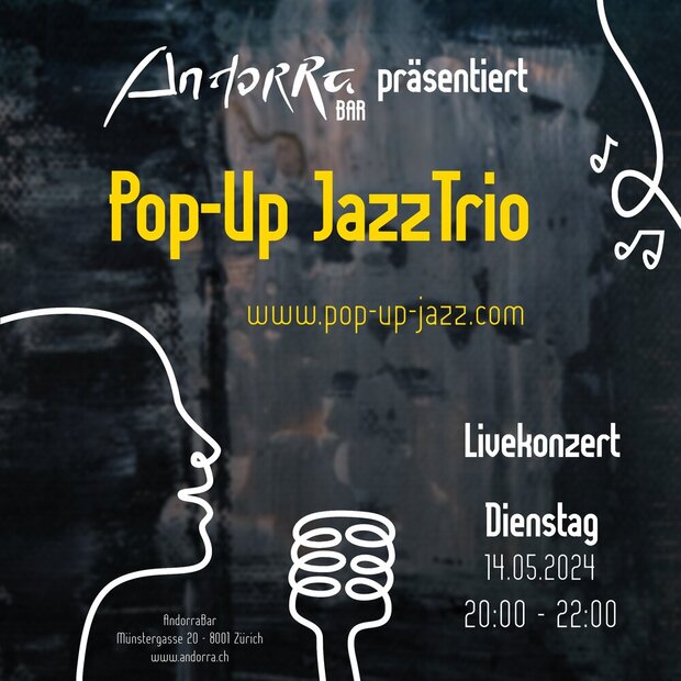 Live Jazz Musik in der Andorra Bar