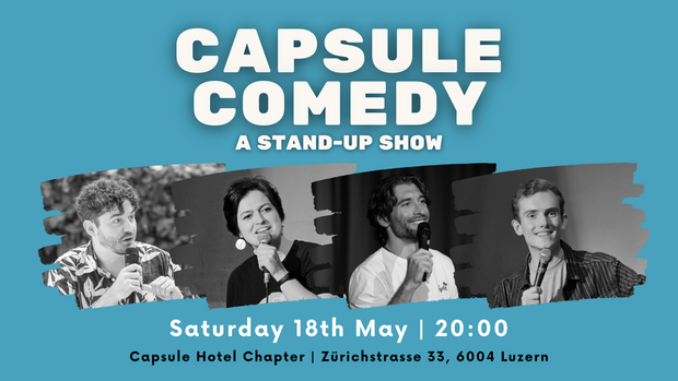Stand-up Comedy Night im Capsule Hotel! Ein...