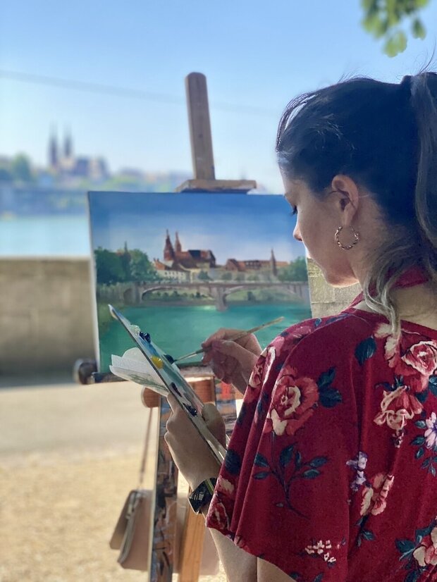Event • Acrylic • Outdoor Landscape Painting: Basel...