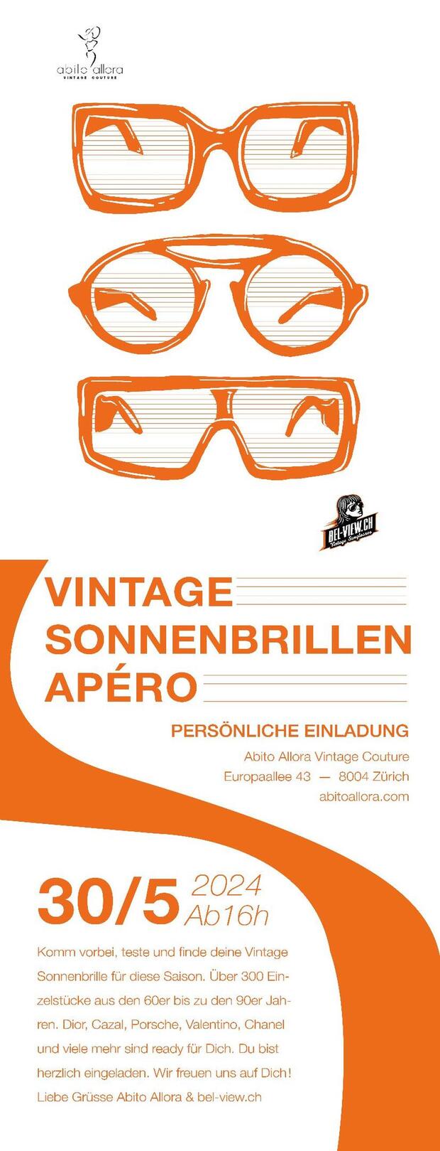 Vintage Sonnenbrillen Apéro