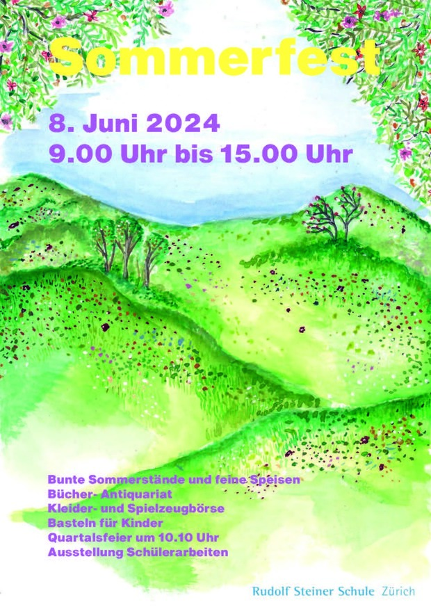 Sommerfest an der Rudolf Steiner Schule Zürich