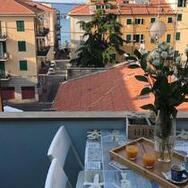 Ferienwohnung mit Meerblick und Terrasse in Ligurien (Italien)