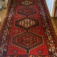 Grosser orientalischer Teppich aus Iran (3,4 Meter lang)