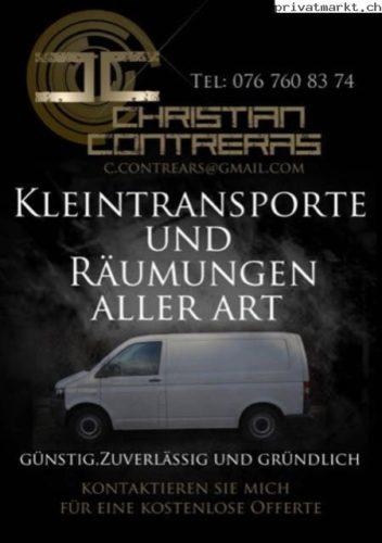 Chrigu's Kleintransporte KLEINTRANSPORTE WARENTAXI...