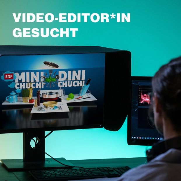 Video-Editor*in für SRF Kochsendung – 100% in Zürich...