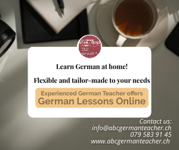 German lessons online or offline