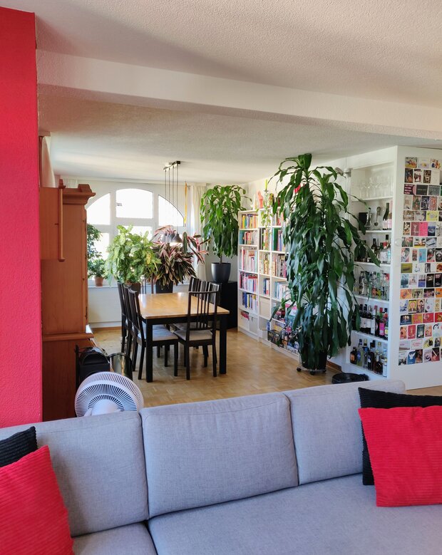 Furnished apartment, 3.5 rooms, 100 m2 in Zürich (subletting Jan. - Apr. 2023)