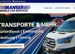 Manser Mobile Car - Services Kurierdienste , Räumung ,...