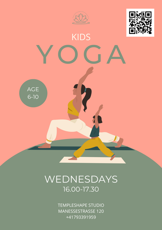 Kids Yoga Wiedikon Wednesdays 4-5.30PM