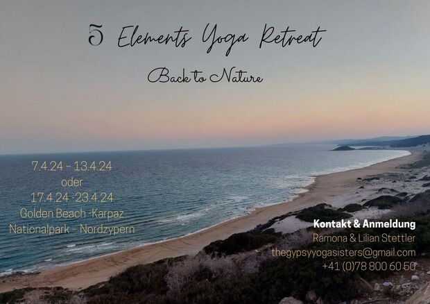 Yogaretreat in Nordzypern- back to nature