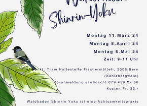 Waldbaden Shinrin-Yoku 
Achtsamkeitstraining
