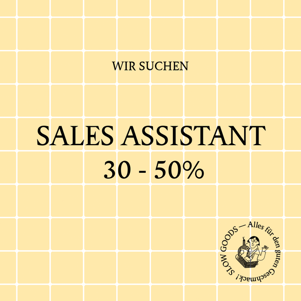 Sales Assistant 30-50% (all genders)