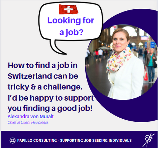 Looking for a  new job in Switzerland?