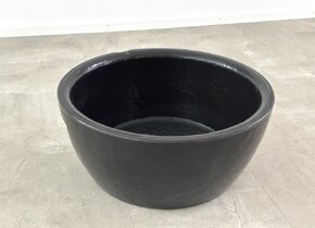 Fußbad Pedicure Profi Bowl aus Kunststoff, schwarz