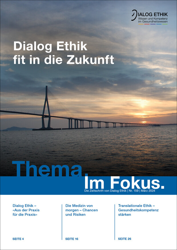 Ethik-Zeitschrift «Thema im Fokus», Nr. 159: «Dialog...