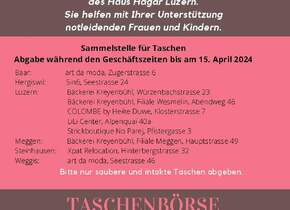Taschenbörse Bourbaki Luzern 20.4 10.00-16.00