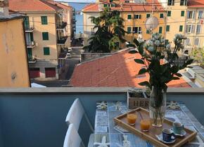 Ferienwohnung mit Meerblick und Terrasse in Ligurien...