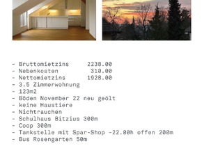 3.5 Zimmer Wohnung, Reiterstrasse 12, 3013 Bern