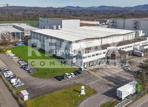 300  600 m² Büroflächen im Industriegebiet von Möhlin zu vermieten