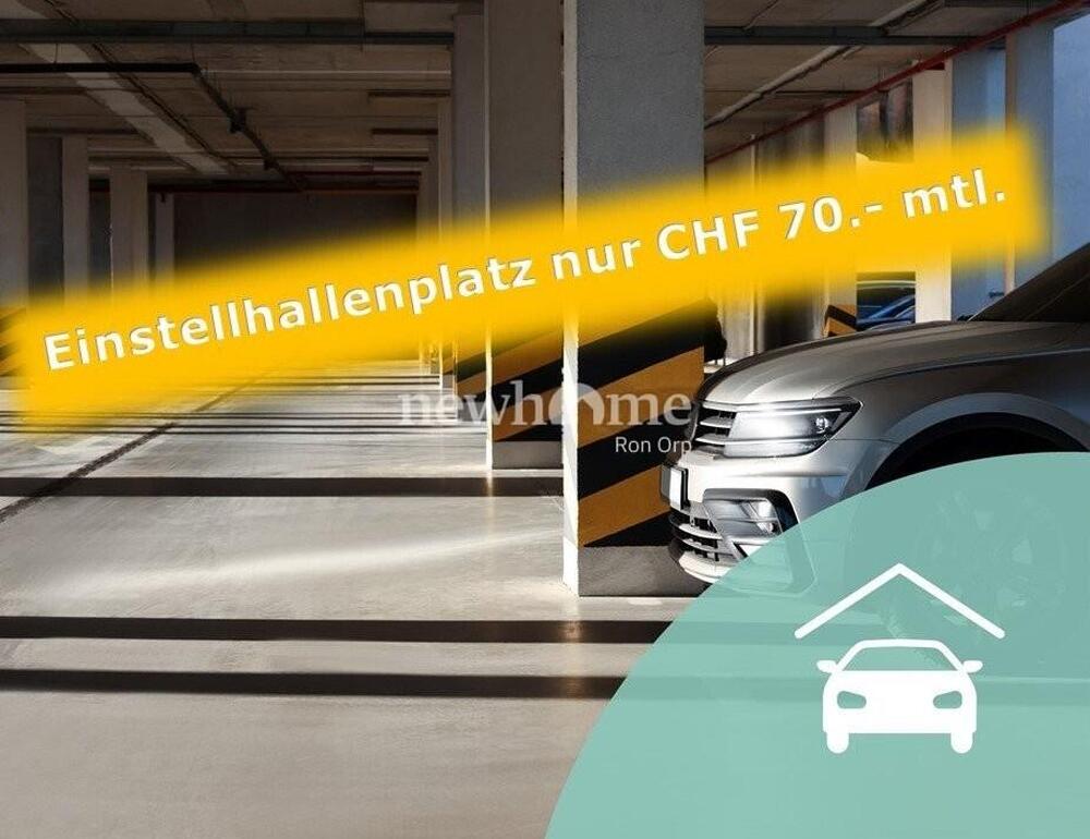 AKTION: Einstellhallenplatz nur CHF 70.- mtl.