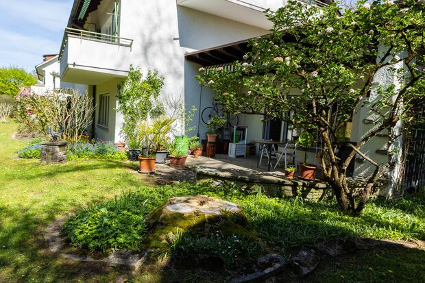 4-Zimmer, Elfenau, Parterre mit Garten