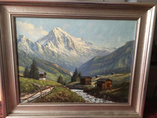 Schönes Bild von einem Schweizer Maler