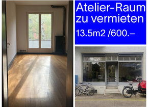 Schöner Heller Atelier-Raum in Zürich Binz