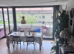 Sunny Duplex to sublet for a month in Zurich 1.07-1.08