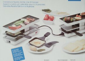 Neues Raclette-Grill-Set (für 2 oder 4 Personen)