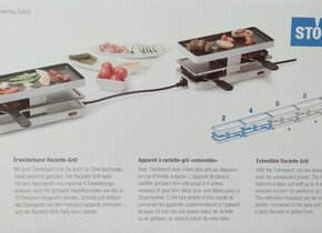 Neues Raclette-Grill-Set (für 2 oder 4 Personen)