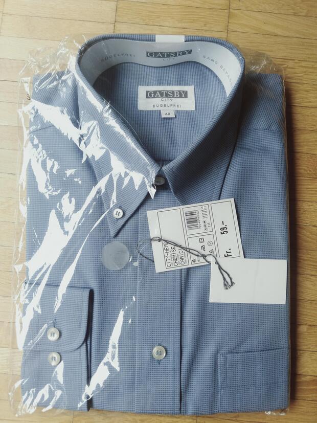 Original verpacktes Gatsby Hemd zum halben Preis