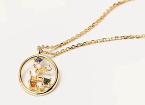 PDPAOLA Necklace - Halskette Silber 925 - ZODIAC VIRGO/...