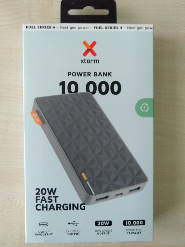 Powerbank 10000 mAh, 20W Fast Charging, neu - OVP