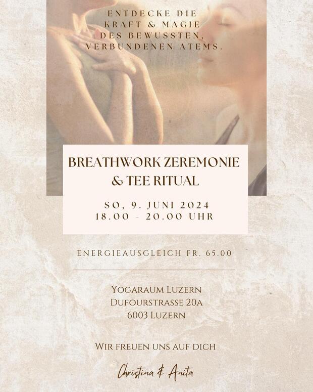 Breathwork Zeremonie mit Tee Ritual